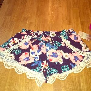 Floral Shorts